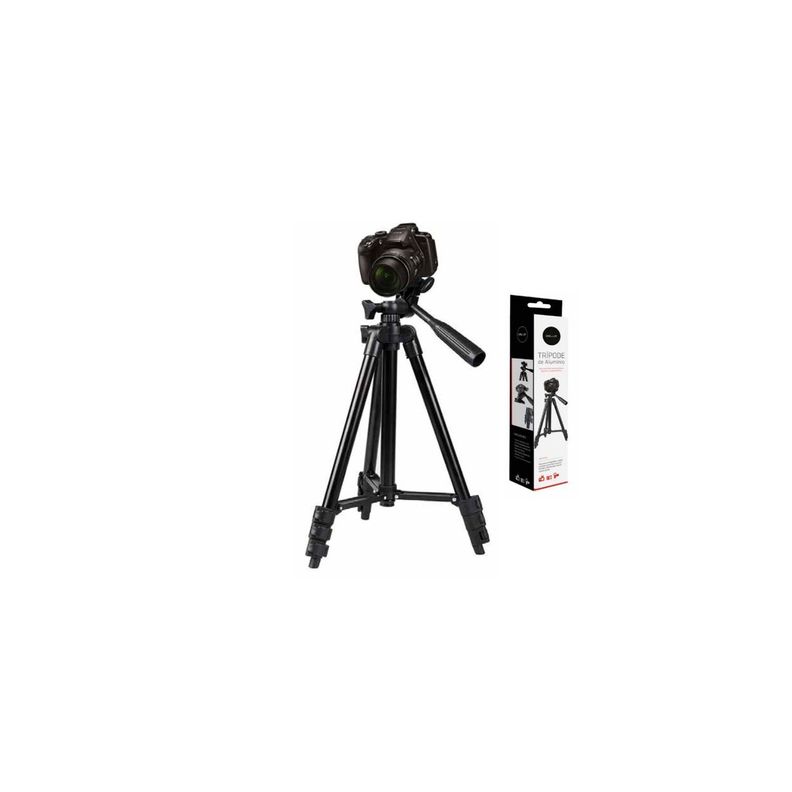 Trípode Aluminio Plegable Cámaras + Estuche - Puntostore-2
