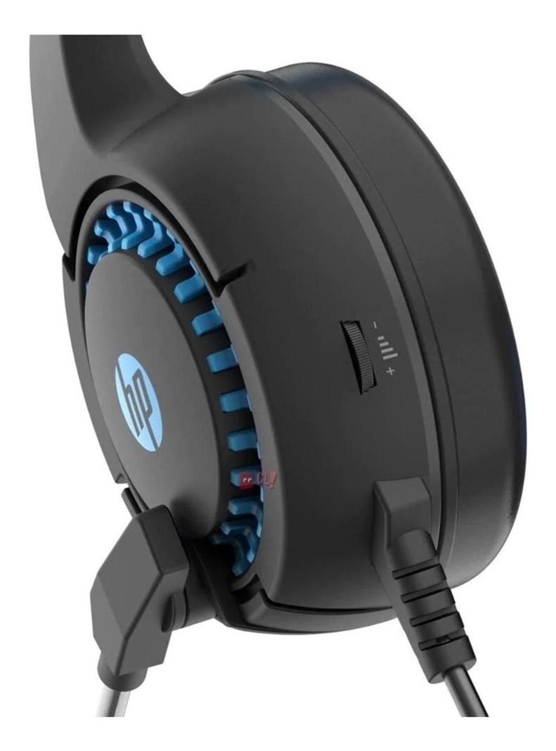 Audífonos Gamer Hp Dhe-8011 Iluminación Led Azul - Ps-1
