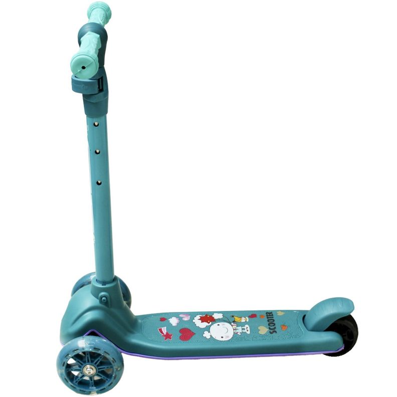 Scooter De 3 Ruedas Diseño Carita Ruedas Iluminadas - PS-0