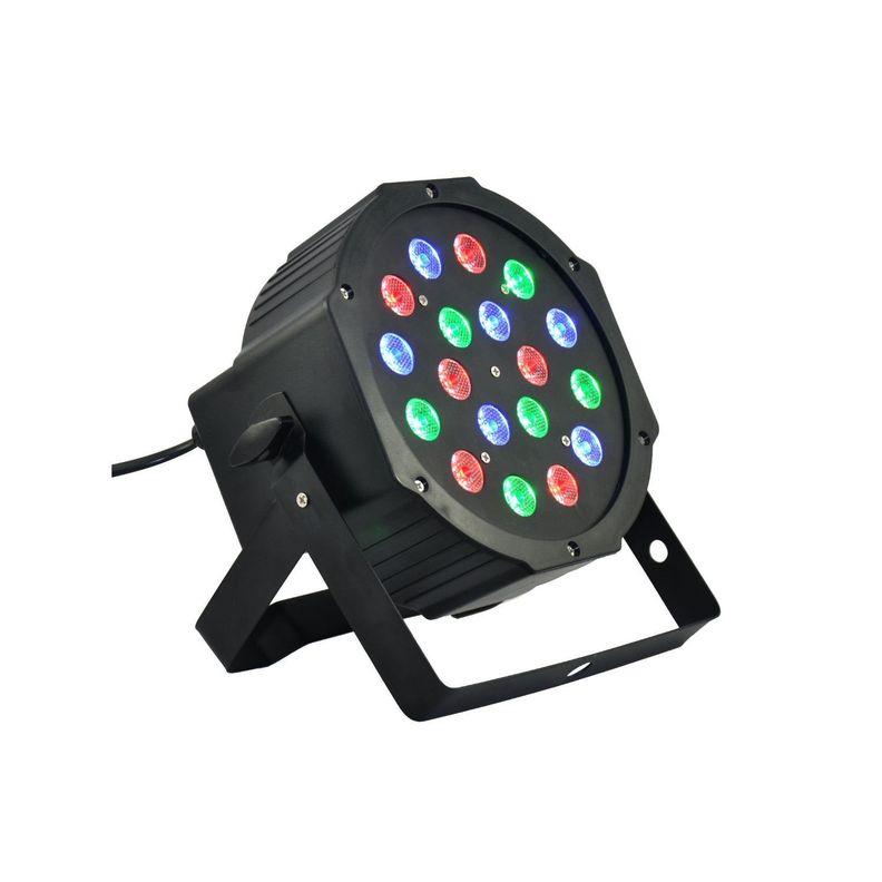 Foco Par 18 Led Luz Disco Rgb Dmx - Puntostore-0