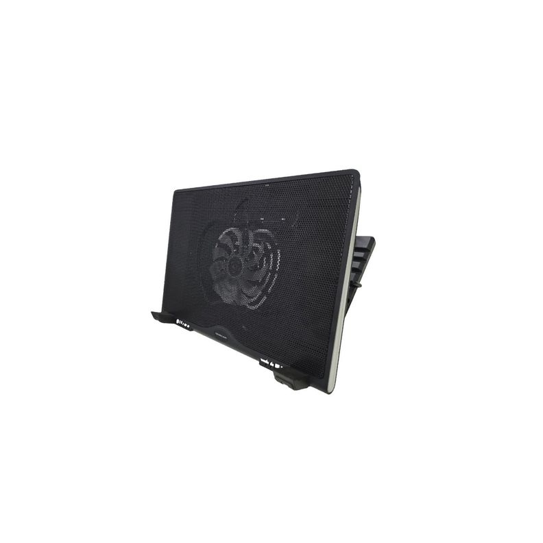 Base Ventilador Notebook Ajustable Luz Azul - PS-0