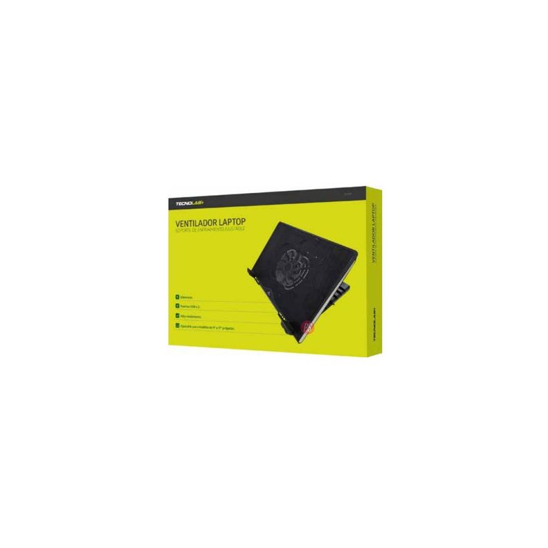 Base Ventilador Notebook Ajustable Luz Azul - PS-3