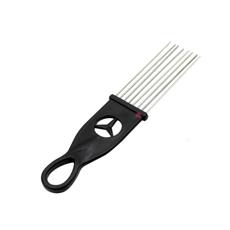 Guiro Tipo Torpedo Color Plata + Cepillo - PS-2