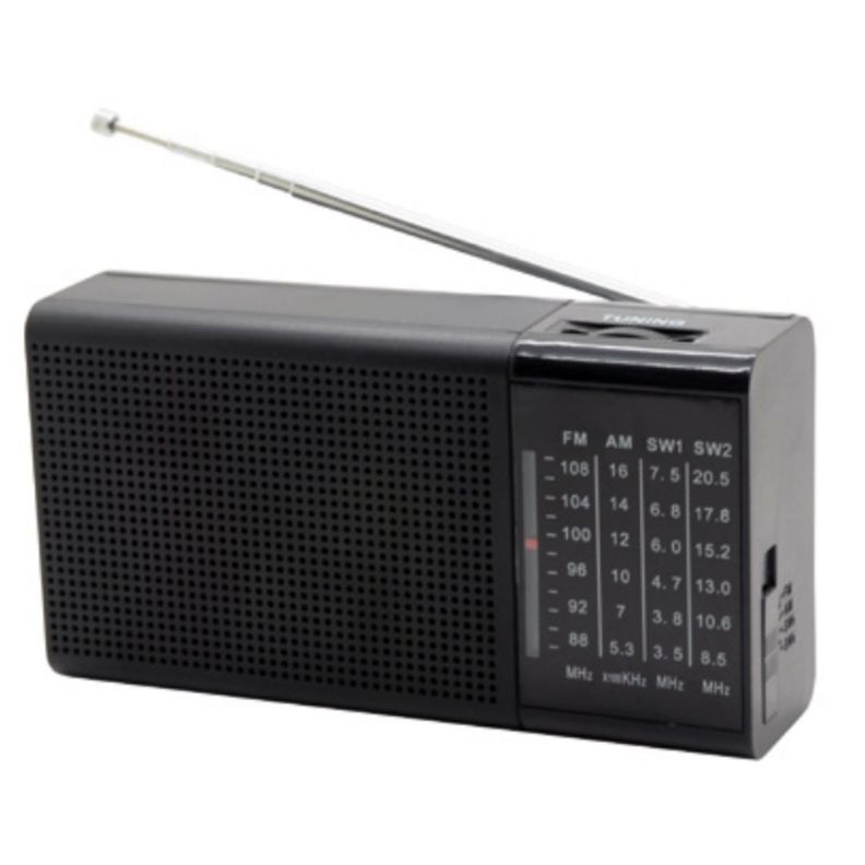 Radio FM Portátil AM/FM/SW De Bolsillo Recargable - PS-0