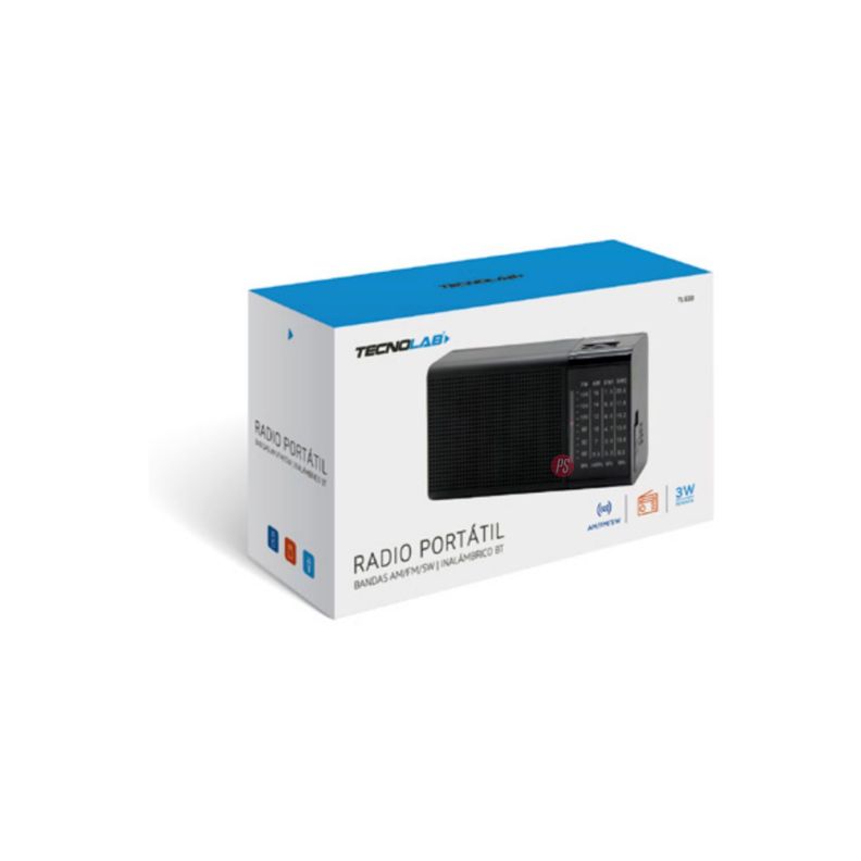 Radio FM Portátil AM/FM/SW De Bolsillo Recargable - PS-2