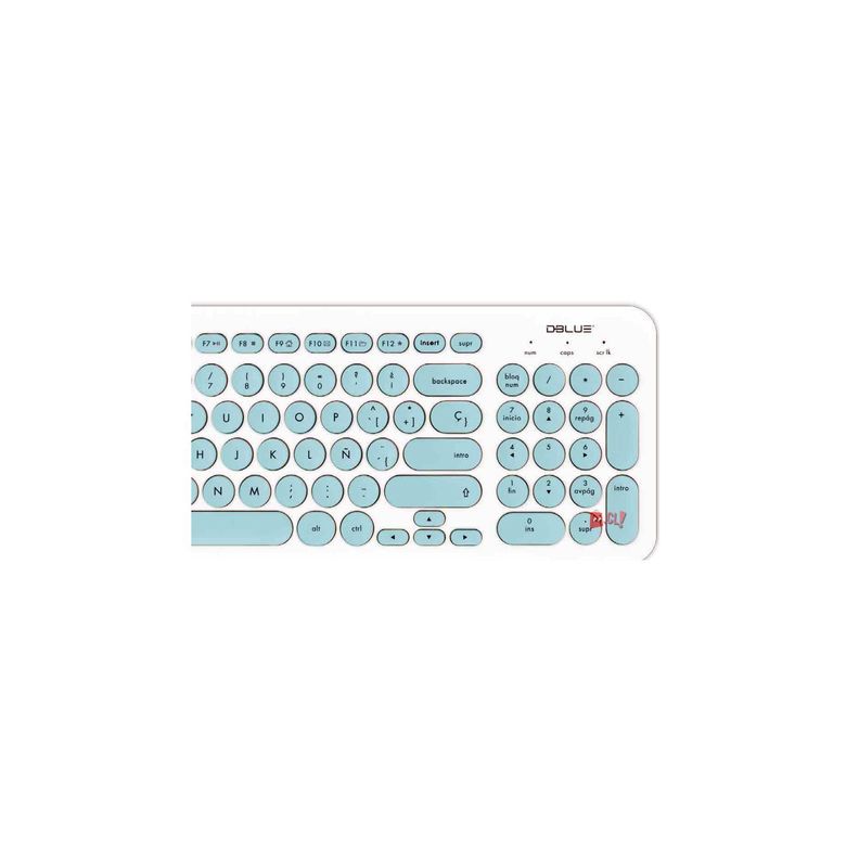 Teclado Usb Ultra Delgado Español - Puntostore-1