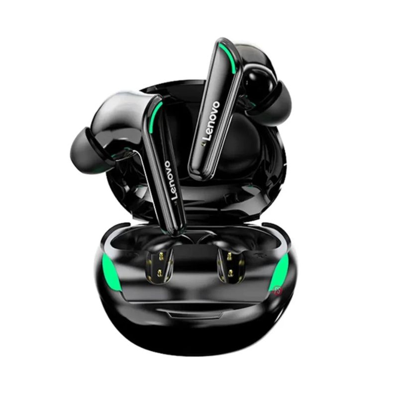 Audífonos Gamer Bluetooth Iluminación Verde Lenovo Xt92 - PS-2