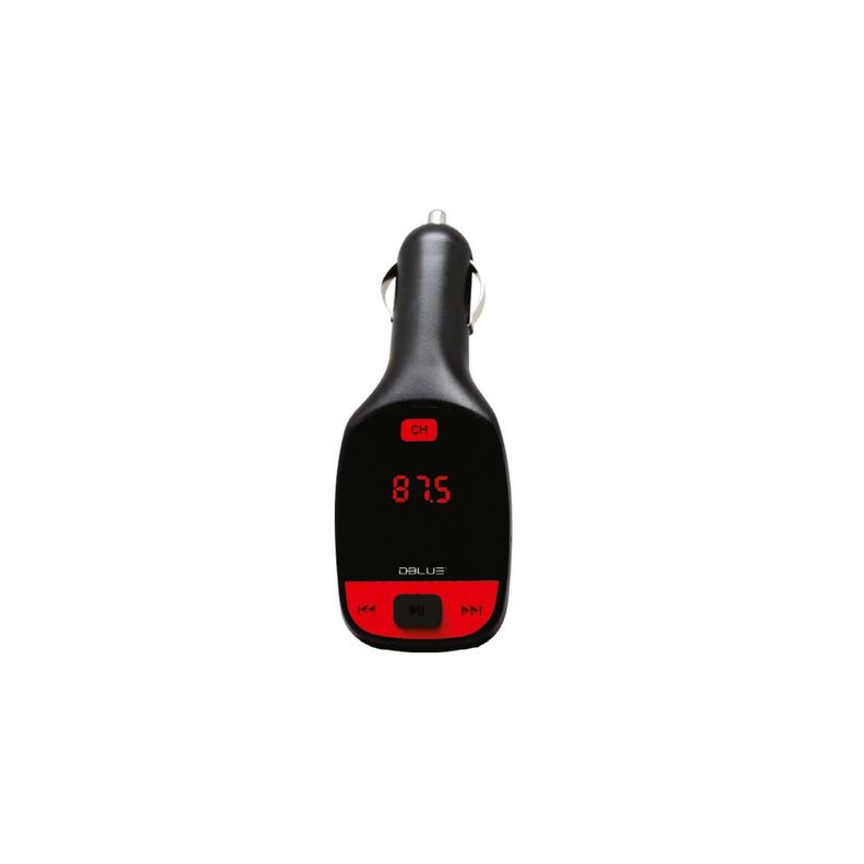 Transmisor Fm Auto Auxiliar Y Usb Auto Negro - PuntoStore-0