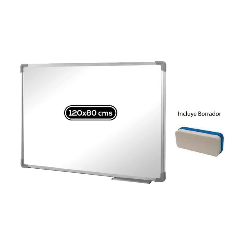 Pizarra Acrílica Magnética 120x80cms Incluye Borrador - PuntoStore-1