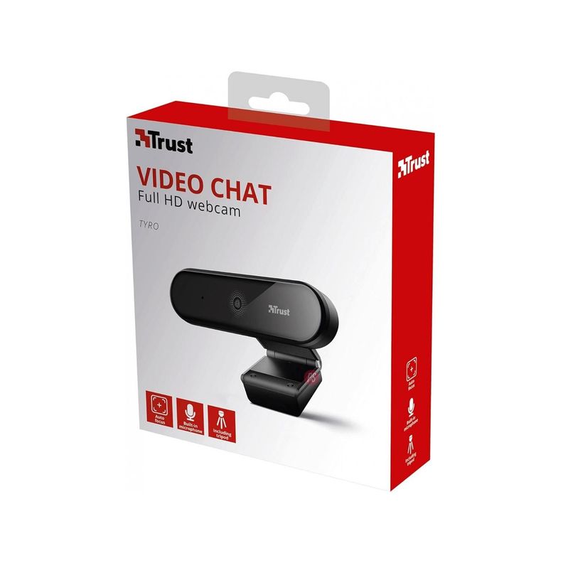 Cámara Web Full HD Tyro Con Trípode - PS-6