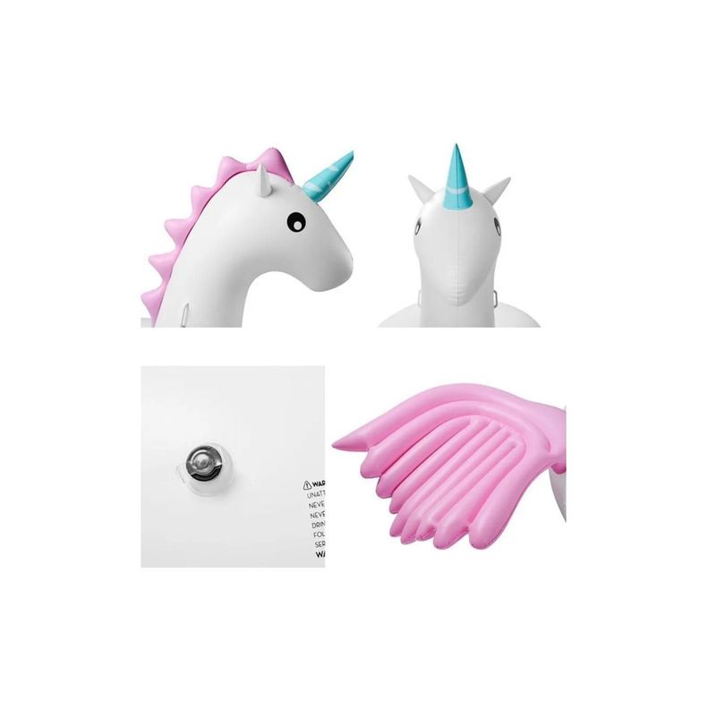 Flotador Unicornio Con Alas Inflable 240cms - PS-2
