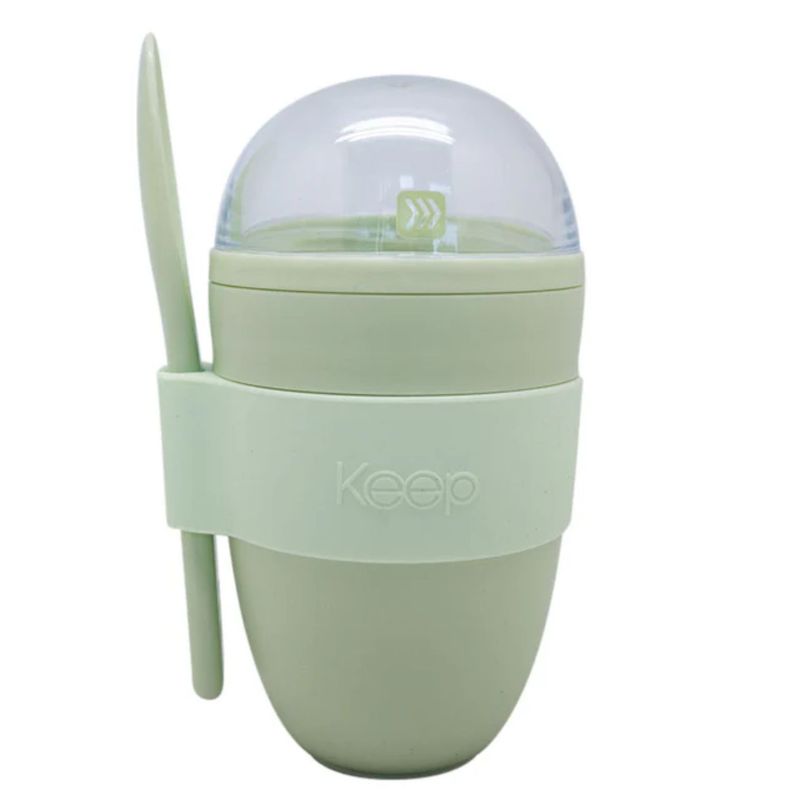 Vaso Snack Keep 450 ml con Cucharita Colores - PS