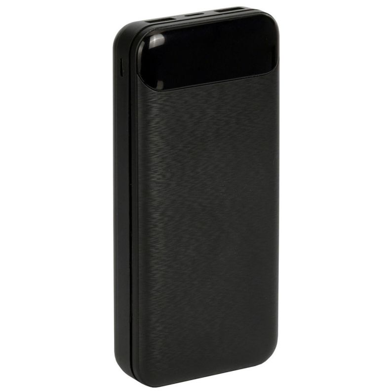 Powerbank 20000mAh Carga Rápida y Portátil Negro - PS-0