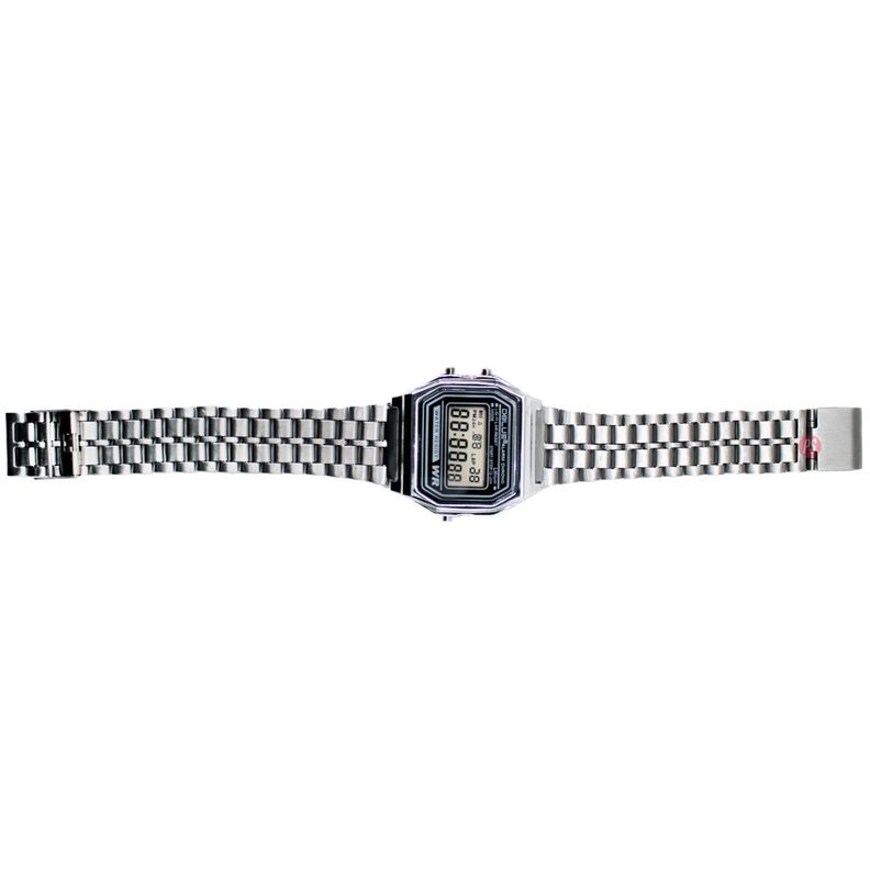 Reloj Pulsera Clásico Digital Con Correa Metálica - PuntoStore-1