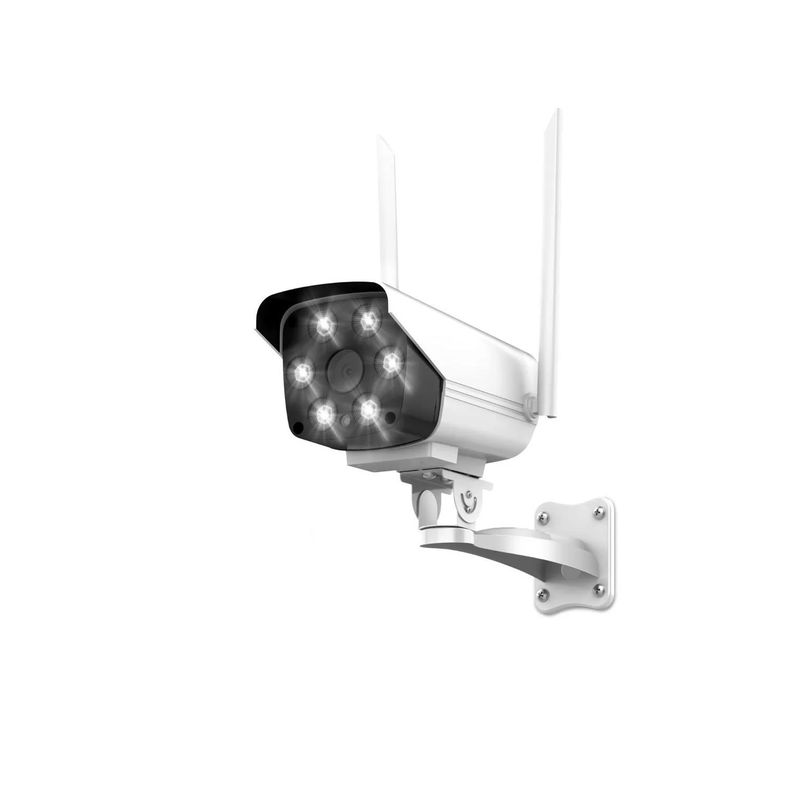 Cámara De Seguridad Wifi Full Hd Impermeable Con Led Ir - Puntostore-0