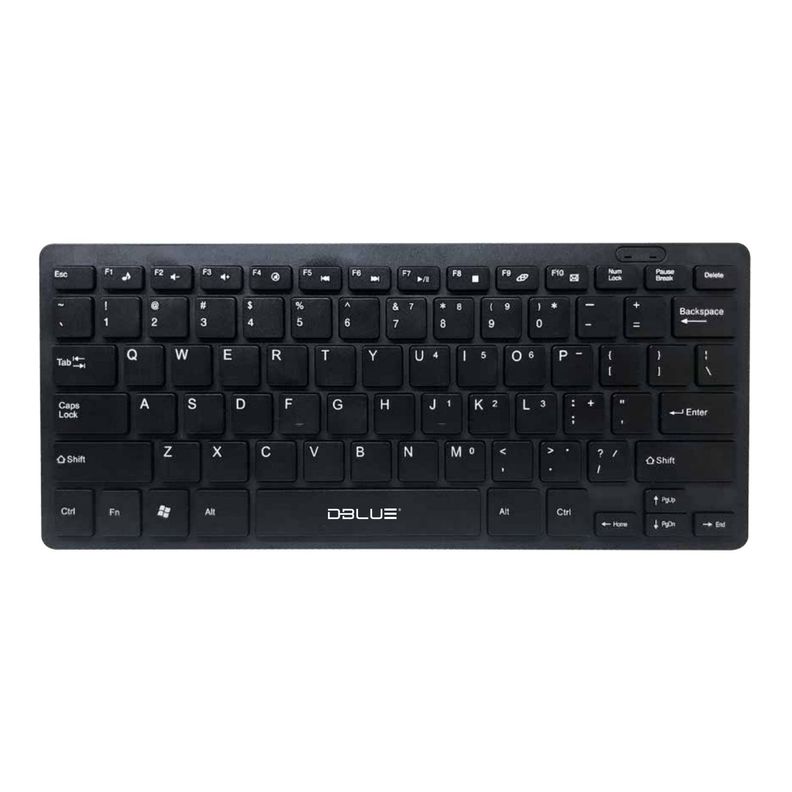 Teclado Pc Mini Ultra Slim Con Conexión Usb - PuntoStore-0