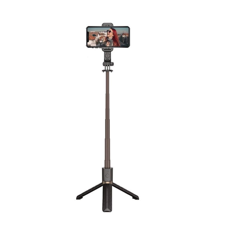 Palo Selfie Y Tripode 2 En 1 Con Control 10mts - PS-0