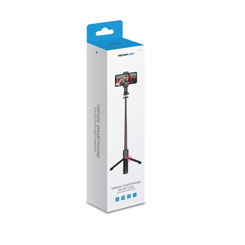 Palo Selfie Y Tripode 2 En 1 Con Control 10mts - PS-2