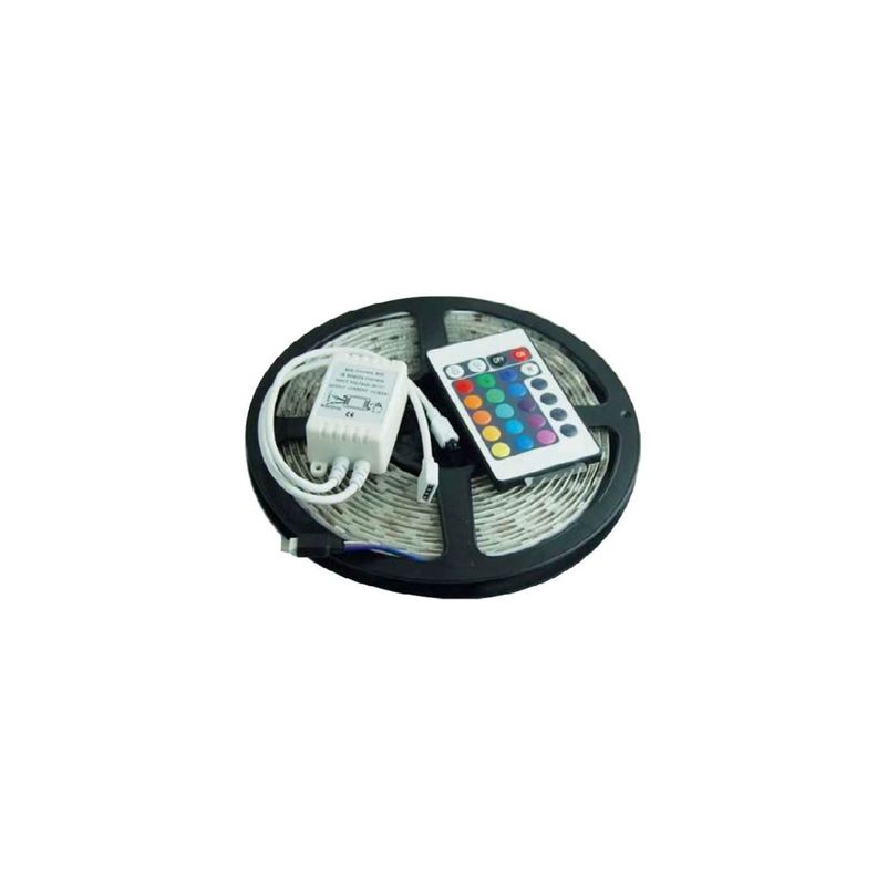 Tira De 300 Led 5mts 3528 Rgb Con Control - PuntoStore Diseno 1
