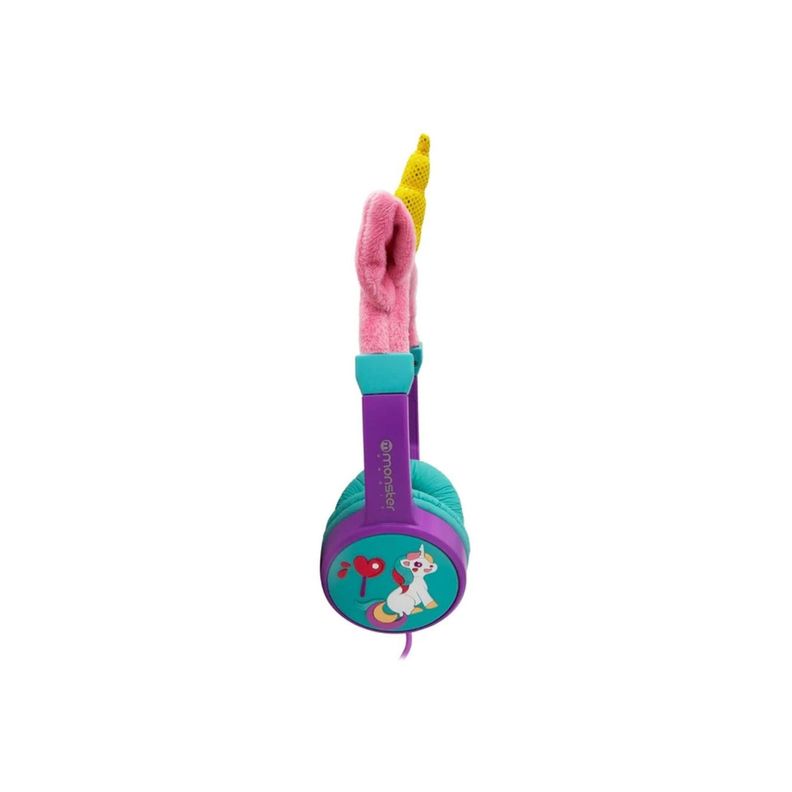 Audífonos Diseño Unicornio Color Púrpura Monster - PuntoStore-2