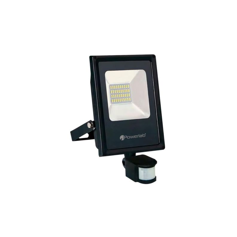 Foco Reflector Led 10w Sensor Movimiento Blanco Frio - Ps-0