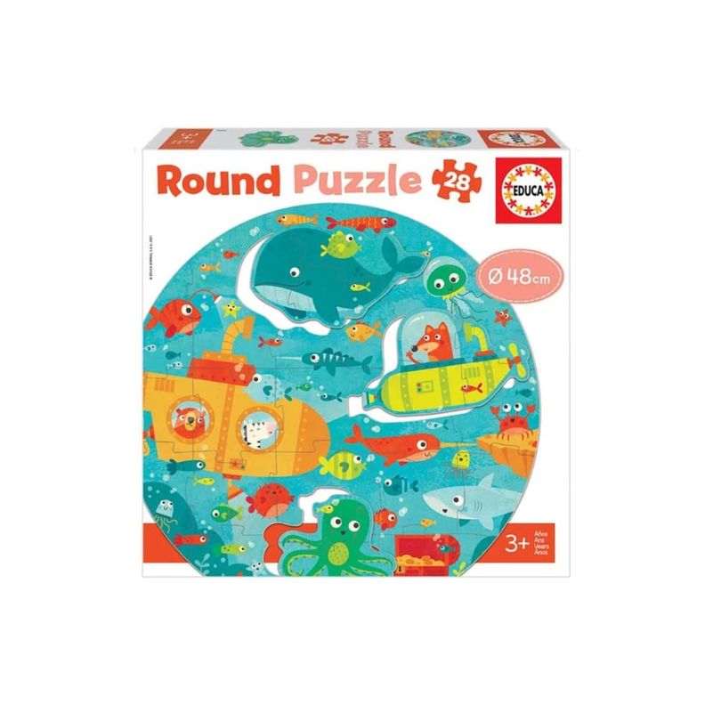 Puzzle 28 Piezas Bajo el Mar 48cm Educa - PS-0