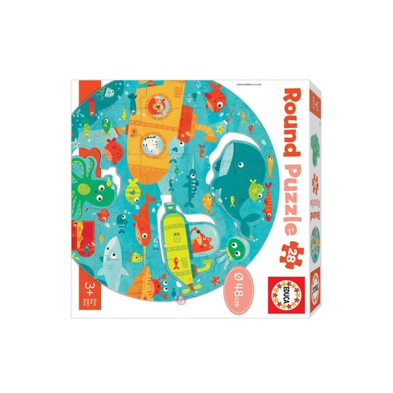 Puzzle 28 Piezas Bajo el Mar 48cm Educa - PS-1