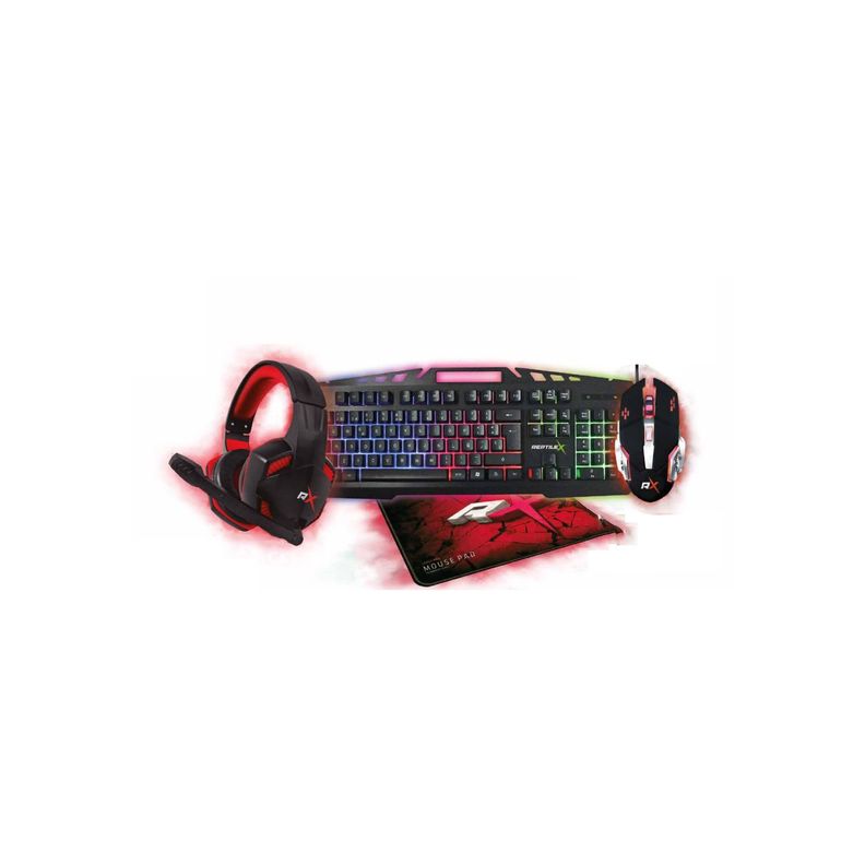 Kit Gamer Teclado - Audífono - Mouse Y Mouse Pad - Ps-0