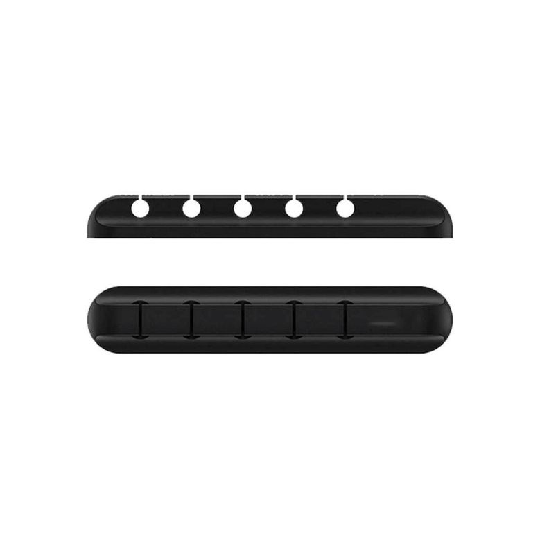 Organizador De Cables Con 5 Ranuras Para Escritorio Pc - Puntostore-0