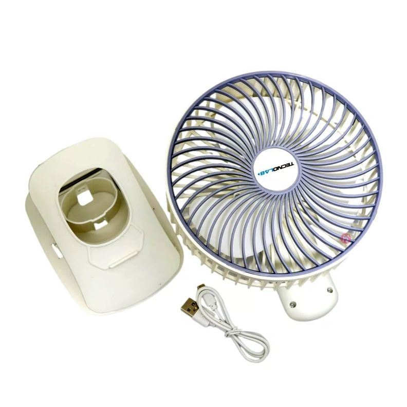 Ventilador De Escritorio Clip Recargable Multifuncional - PS-3