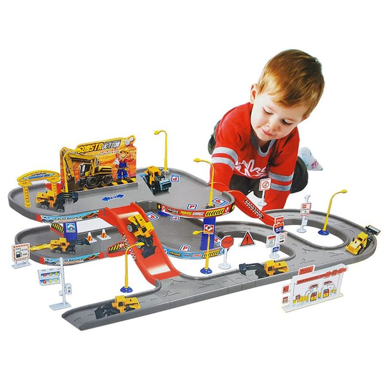 Juego de Construcción Estacionamiento 49 Piezas y 3 Autos - PS-0