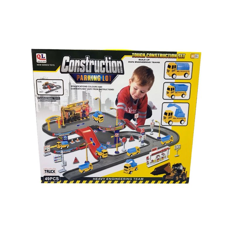 Juego de Construcción Estacionamiento 49 Piezas y 3 Autos - PS-1