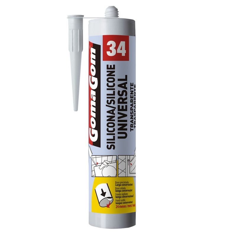 Silicona Transparente 260ml GomaGom - PS-0