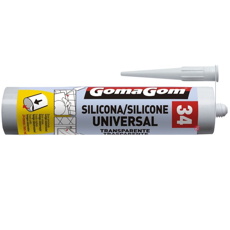 Silicona Transparente 260ml GomaGom - PS-1