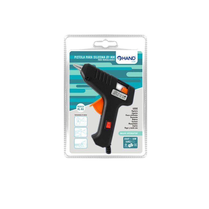Pistola De Silicona 7mm De 10w Hand - PuntoStore-0