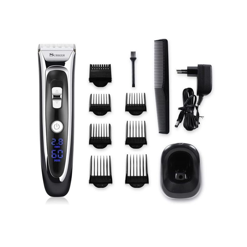 Maquina Corta Pelo Inalámbrica Pantalla Lcd - PuntoStore-2