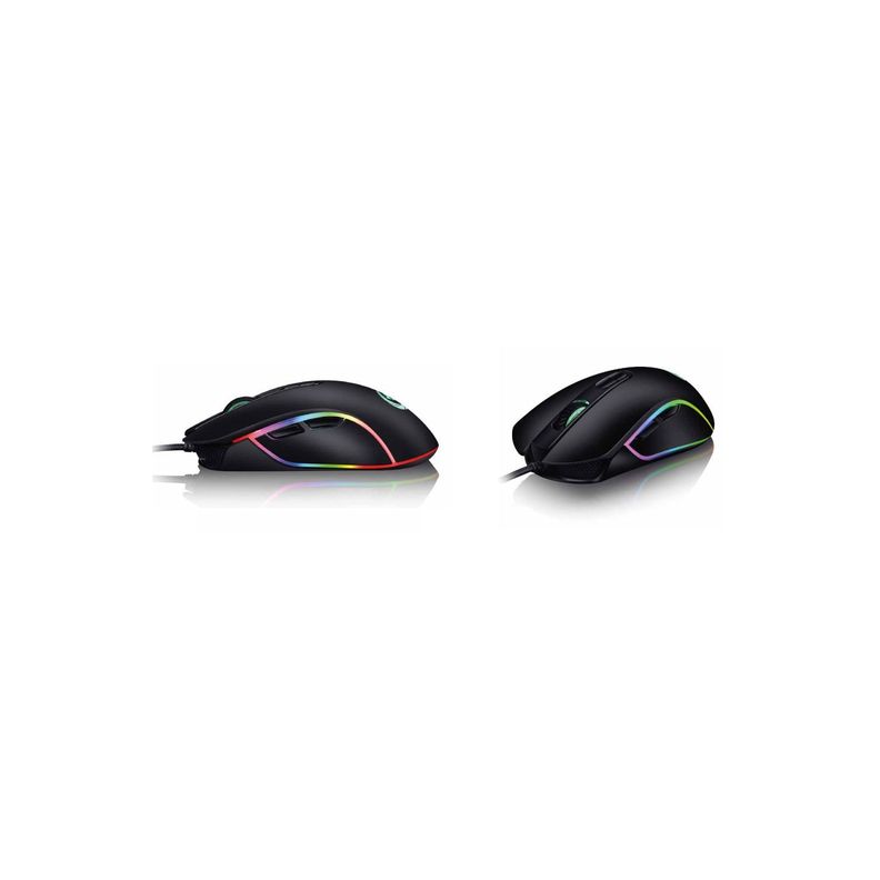 Mouse Gamer Pro Rgb Óptico Usb - Puntostore-1