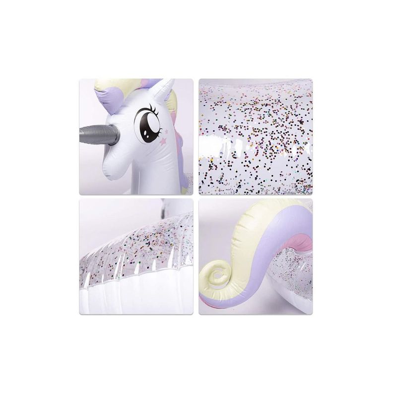 Flotador Unicornio 90cms Brillos - PS-3
