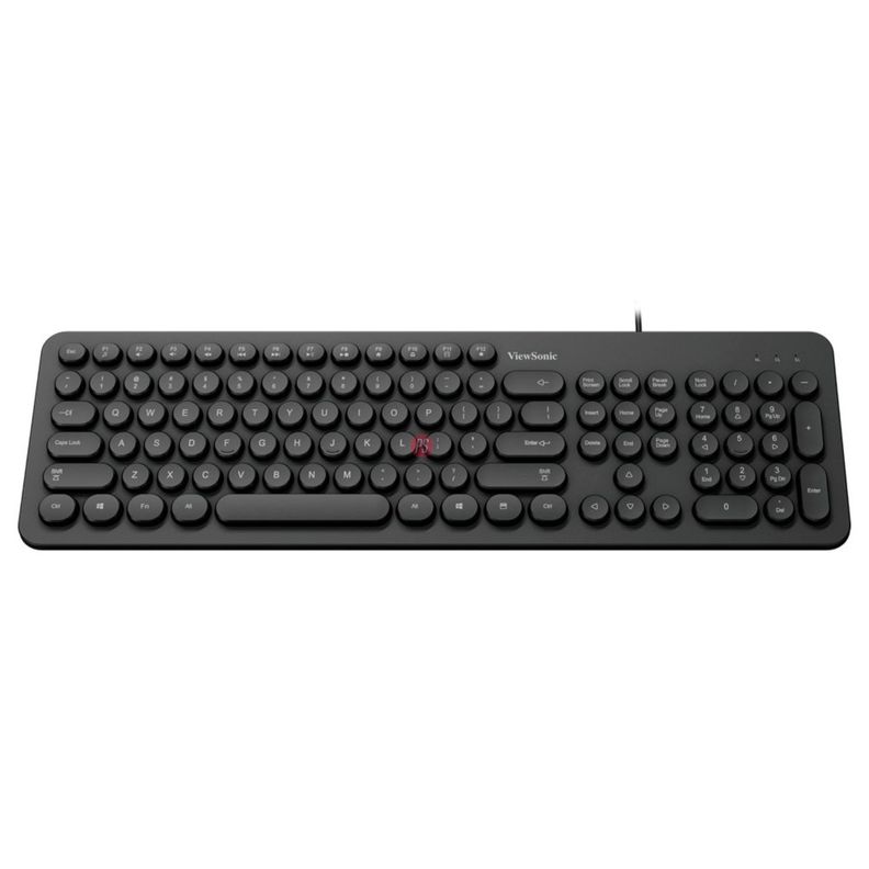 Teclado Pc Usb Teclas Redondas Viewsonic KU334 - PS-1