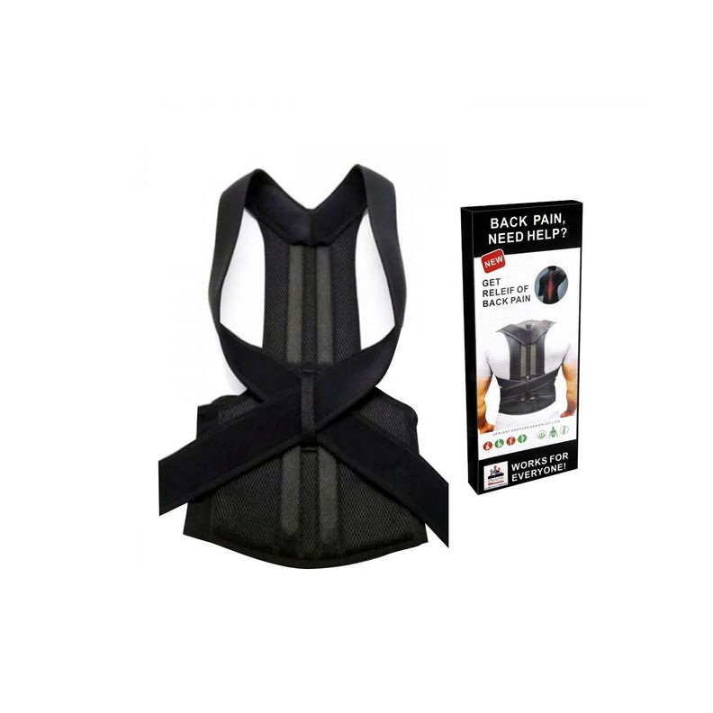 Corrector De Postura Magnetoterapia Para Espalda Talla L - Puntostore-3