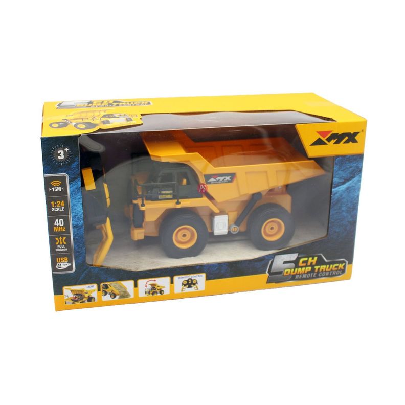 Camión Tolva Juguete Rc Luz Y Sonido Recargable - PS-3