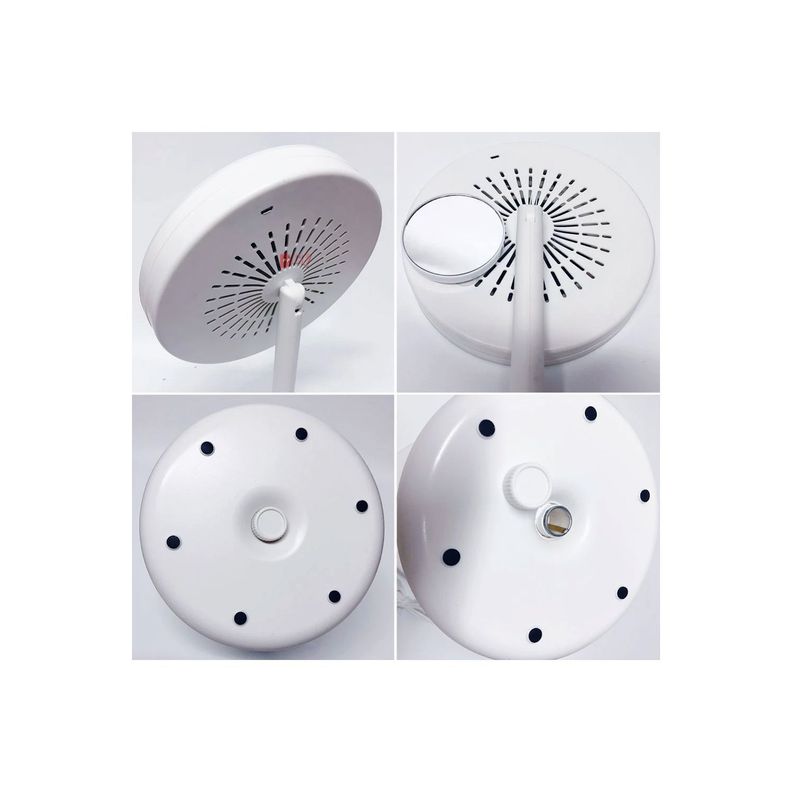 Espejo 5x Para Maquillaje Con Luz Led Y Ventilador - PuntoStore-1