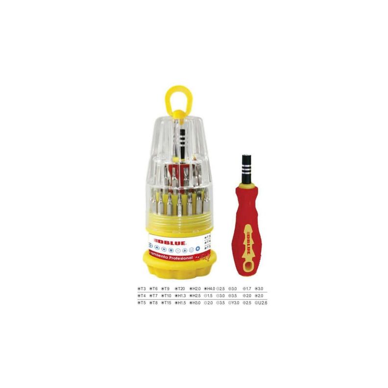 Set Atornillador Puntas Intercambiables - PS-1