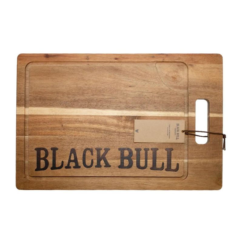 Tabla De Cortar Cocina 45x30cms Madera Black Bull - Ps-0