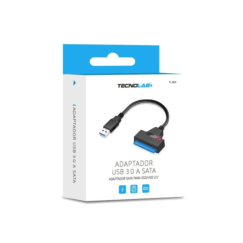 Cable Adaptador Usb 3.0 A Sata - PS-2