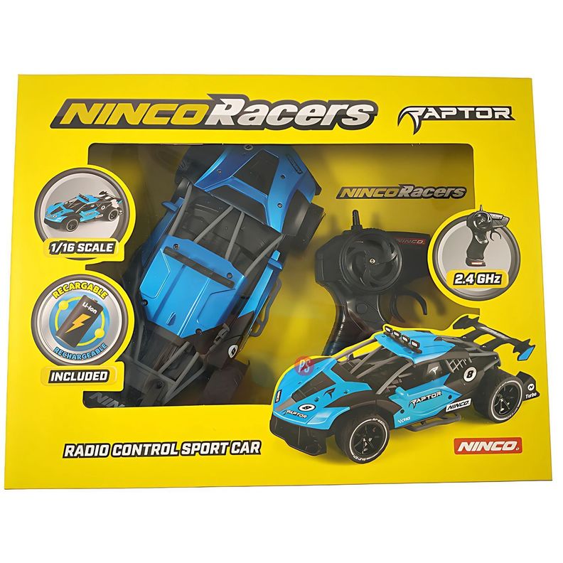 Auto RC Modelo Raptor 1/16 25x12x7cm Con Batería - PS-4