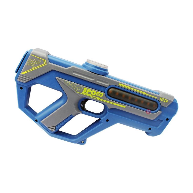 Escopeta Pistola Lanza Agua 2 en 1 Recargable Azul - PS-1