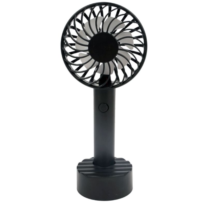 Mini Ventilador De Mano Recargable 500mAh Negro - PS-0