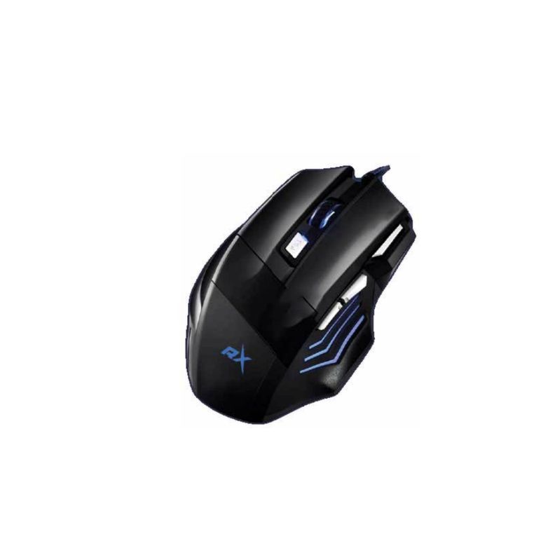 Mouse Gamer Pc Usb Retroiluminado Pro 7 Botones - Puntostore Negro