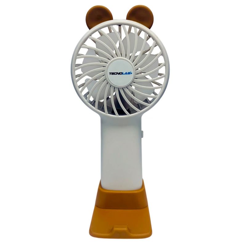 Mini Ventilador De Mano Diseño Oso Recargable - PS-0